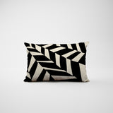 karamo Abstract Reversible Indoor/Outdoor Rectangular Pillow