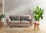 karamo Abstract Reversible Indoor/Outdoor Rectangular Pillow