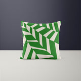 karamo Abstract Reversible Indoor/Outdoor Square Pillow Cover