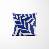 karamo Abstract Reversible Indoor/Outdoor Square Pillow Cover