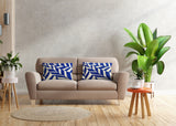 karamo Abstract Reversible Indoor/Outdoor Rectangular Pillow