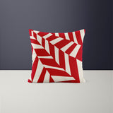 karamo Abstract Reversible Indoor/Outdoor Square Pillow Cover