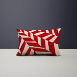 karamo Abstract Reversible Indoor/Outdoor Rectangular Pillow