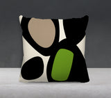 Karney Spun Polyester Square Indoor/Outdoor Throw Pillow