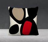 Karney Spun Polyester Square Indoor/Outdoor Throw Pillow