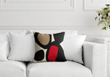 Karney Spun Polyester Square Indoor/Outdoor Throw Pillow