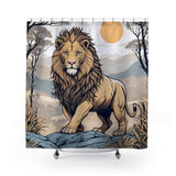 Katti Shower Curtain in Multicolor