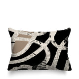 Kaya Abstract Reversible Indoor/Outdoor Rectangle Pillow