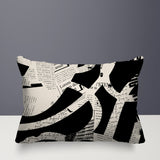 Kaya Abstract Reversible Indoor/Outdoor Rectangle Pillow