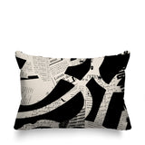 Kaya Abstract Reversible Indoor/Outdoor Rectangle Pillow