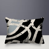 Kaya Abstract Reversible Indoor/Outdoor Rectangle Pillow