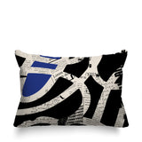 Kaya Abstract Reversible Indoor/Outdoor Rectangle Pillow