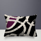 Kaya Abstract Reversible Indoor/Outdoor Rectangle Pillow