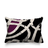 Kaya Abstract Reversible Indoor/Outdoor Rectangle Pillow