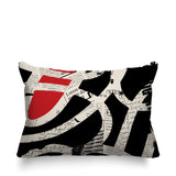 Kaya Abstract Reversible Indoor/Outdoor Rectangle Pillow