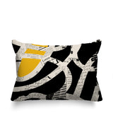 Kaya Abstract Reversible Indoor/Outdoor Rectangle Pillow
