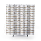 Kayton Shower Curtain in Beige