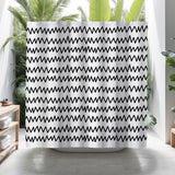 Kayton Shower Curtain in Black - view 3