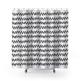 Kayton Shower Curtain in Black