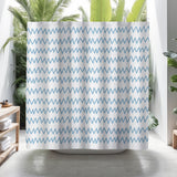Kayton Shower Curtain in Blue - view 3