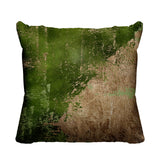 Kazam Abstract Outdoor Reversible Throw Square Pillow