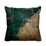 Kazam Abstract Outdoor Reversible Throw Square Pillow