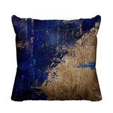 Kazam Abstract Outdoor Reversible Throw Square Pillow