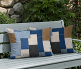 Kazie Patches Indoor/Outdoor Reversible Rectangular Pillow