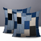 Kazie Patches Indoor/Outdoor Reversible Square Pillow