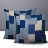 Kazie Patches Indoor/Outdoor Reversible Square Pillow