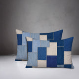 Kazie Patches Indoor/Outdoor Reversible Rectangular Pillow
