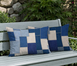 Kazie Patches Indoor/Outdoor Reversible Rectangular Pillow