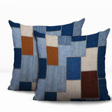 Kazie Patches Indoor/Outdoor Reversible Square Pillow