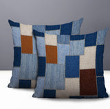 Kazie Patches Indoor/Outdoor Reversible Square Pillow