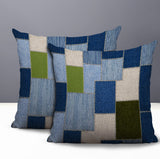 Kazie Patches Indoor/Outdoor Reversible Square Pillow