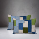 Kazie Patches Indoor/Outdoor Reversible Rectangular Pillow
