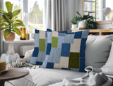 Kazie Patches Indoor/Outdoor Reversible Square Pillow