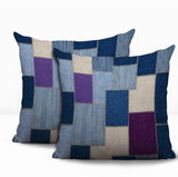 Kazie Patches Indoor/Outdoor Reversible Square Pillow