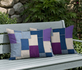 Kazie Patches Indoor/Outdoor Reversible Rectangular Pillow
