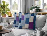 Kazie Patches Indoor/Outdoor Reversible Square Pillow