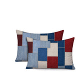 Kazie Patches Indoor/Outdoor Reversible Rectangular Pillow