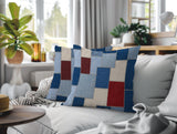 Kazie Patches Indoor/Outdoor Reversible Square Pillow