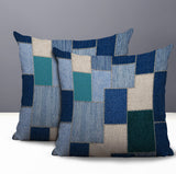 Kazie Patches Indoor/Outdoor Reversible Square Pillow