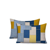 Kazie Patches Indoor/Outdoor Reversible Rectangular Pillow