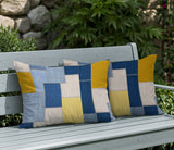 Kazie Patches Indoor/Outdoor Reversible Rectangular Pillow