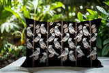 Keaton Bird Reversible Indoor/Outdoor Square Pillow