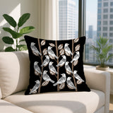 Keaton Bird Reversible Indoor/Outdoor Rectangle Pillow