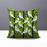 Keaton Bird Reversible Indoor/Outdoor Square Pillow