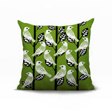 Keaton Bird Reversible Indoor/Outdoor Square Pillow