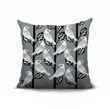 Keaton Bird Reversible Indoor/Outdoor Square Pillow